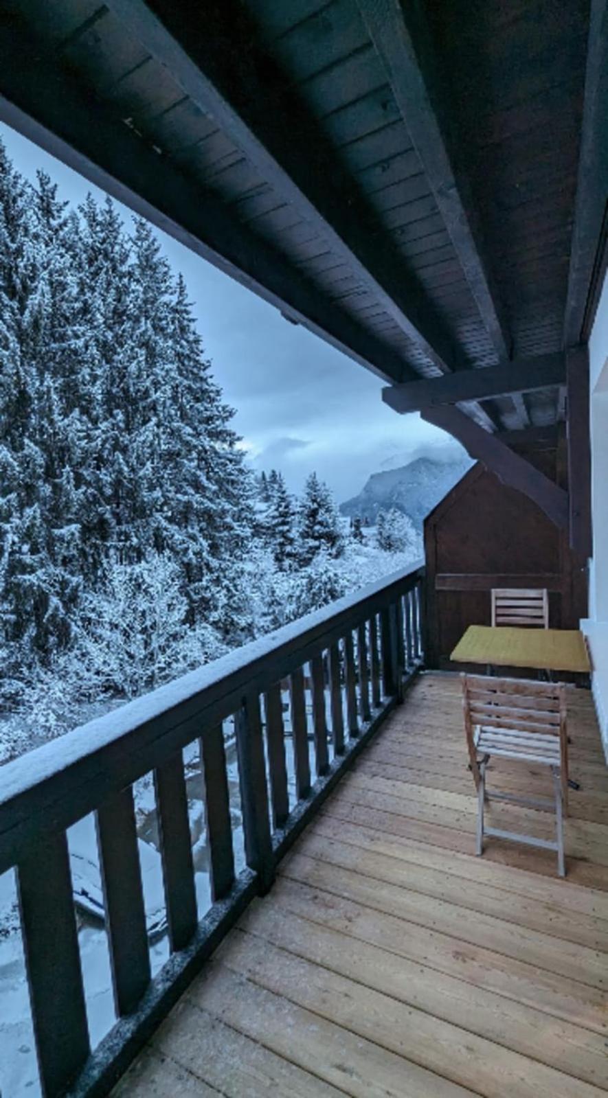 Beautiful Apt With Balcony At Combloux ! Exterior foto